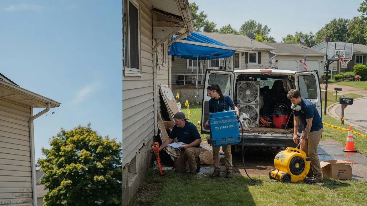 Ceiling Leak Cleanup in Manly, IA near me